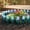 Light Blue, variant on Orangide 6 Pcs Garden Edging Fence Tulip Design Flower Bed Border For Pathways Yard Landscaping Spring Summer Decor Outdoor Lawn Edging For Garden Walkway