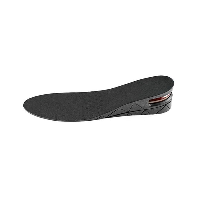 Plantillas de altura ajustables Calzado deportivo Pies Tacón de talón Amortiguador Amortiguador Trimmable 27cm Largos PVC hombres Mujer Pad Pad 5 cm, 1 par seitruly OD003616-02