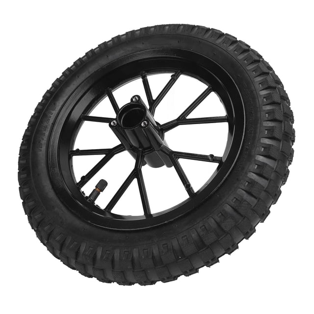 Dirt Bike Rear Wheel Rim Assembly, Easy Installation 12.5x2.75 Wheel Rim Tire Assembly Superior Traction for 2 Stroke 47cc 49cc Pocket Bike