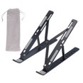 thumbnail image 2 of Soporte Portátil Para Computadora Portátil, Soporte Para Computadora Portátil, Almohadilla De Silicona Antideslizante, aleación De Aluminio Plegable, Ergonómico Con Bolsa De, 2 of 7
