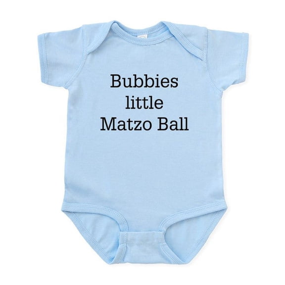 CafePress - Bubbies Matzo Ball Infant Bodysuit - Baby Light Bodysuit, Size Newborn - 24 Months