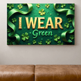 thumbnail image 7 of LUUFILx St Patrick's Day Backdrop Decoration Green Themed Party Banner Shamrock Holiday Decoration Photo Booth Banner Backdrop Celebration St Patrick's Party Decor, 7 of 7