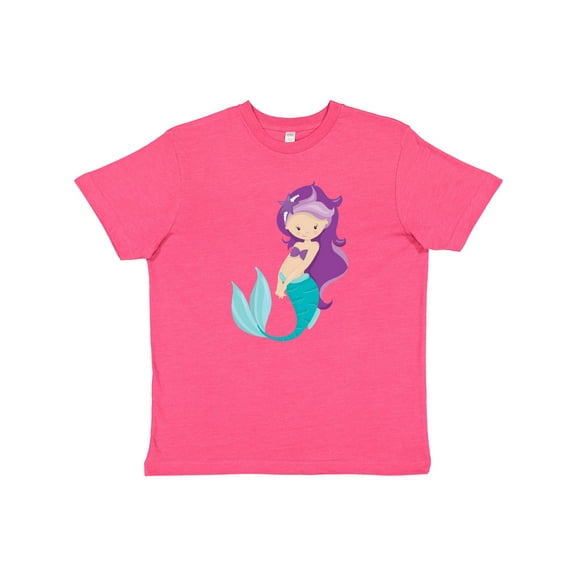Inktastic Mermaid Youth T-Shirt