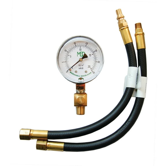 Marshall Excelsior MER432-12 Replacement Parts for Low Pressure LP Test Kit - 12" LP Hose Test Port