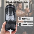 thumbnail image 4 of Electric Protein Shaker Bottle 630ML Portable Blender Mixing Cup For Gym Office Home, 4 of 6