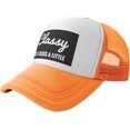 thumbnail image 1 of Classy But I Cuss A Little Mesh Back Trucker Cap Baseball Cap, 1 of 8