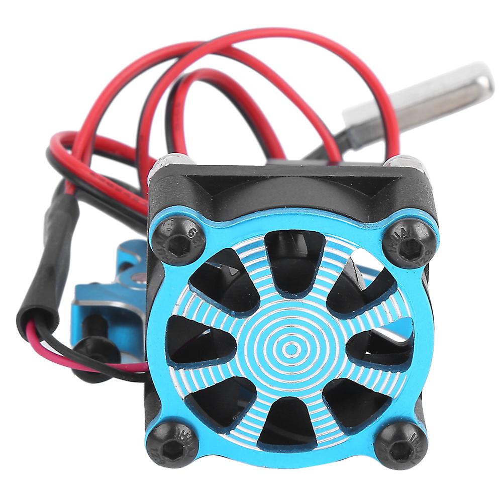 Radiateur moteur - SIDE avec ventilateur Brushless - 5~9 VDC - Moteur 540 - Bleu Radiateur moteur - SIDE avec ventilateur Brushless - 5~9 VDC - Moteur 540 - Bleu