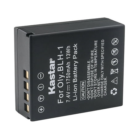 Kastar Fully Decoded Battery 1-Pack Replacement for Olympus BLH-1 BLH-01 PS-BLH1 Battery Olympus OM-D E-M1 Mark II OM-D E-M1 MARKII OM-D E-M1X EM1X OM-D EM1 Mark III OM-D E-M1 MARKIII Camera