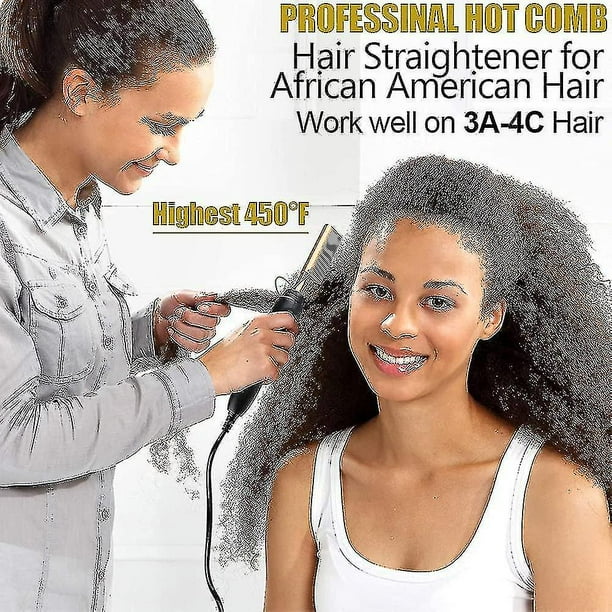 Afro straightener clearance