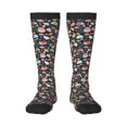 thumbnail image 1 of Balery Autumn Fox Owl Calcetines novedosos Calcetines deportivos Calcetines hasta la rodilla Calcetines de algodón Calcetines originales y geniales, 1 of 6