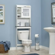 Bathroom Cabinet, Over the Toilet Bathroom Storage Space Saver, Bedroom Storage Cabinet, White