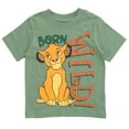 thumbnail image 5 of Disney Lion King Simba Big Boys T-Shirt and Shorts Outfit Set Toddler to Big Kid, 5 of 5