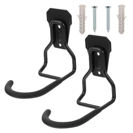 2 Pcs Bike Hook Hangers Bike Wall Rack Hook Wall Mount Bike Rack Bike Wall Mount Bike Garage Shed Hook Bike Wall Hanger