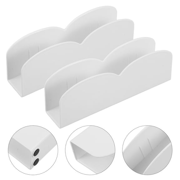 Niceauty 2Pcs Foldable White Playpen Fixing Bracket with Anti Skid Silicone for Indoor Outdoor Use