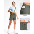 thumbnail image 4 of Pantalones cortos deportivos para correr G Gradual para mujer, 5 con bolsillos con cremallera, 4 of 7