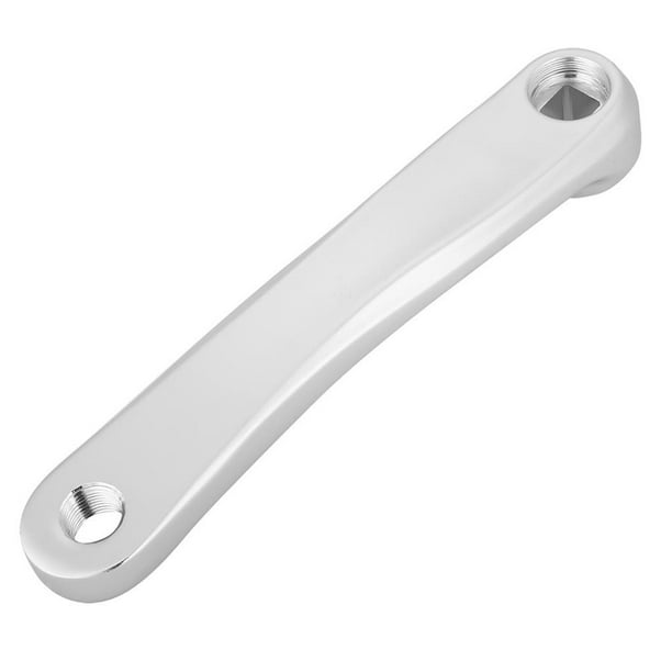 Yuarrent Reemplazo del brazo de la manivela de una sola cadena izquierda de aleación de aluminio para bicicleta de 170 mm (agujero cuadrado plateado) Ciclismo Yuarrent OD004386-00