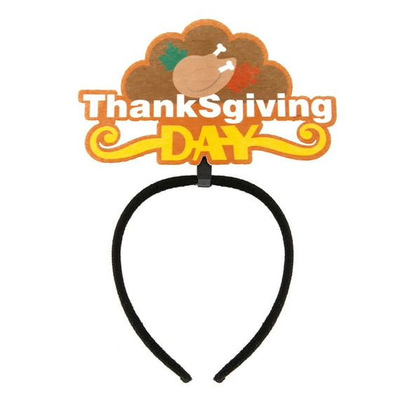 Acahhotxx Thanksgiving Headband Creative Hair Hoop Fashion Hairband for Festive Party Celebrations Multifunctional Hair Decoration