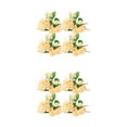 thumbnail image 3 of yingyy 1/2/3 4X Artificial Flower Faux Plant Home Decal Workmanship Multipurpose Long-lasting Exquisite Fake Flowers Wedding Decor Red 2PCS, 3 of 6