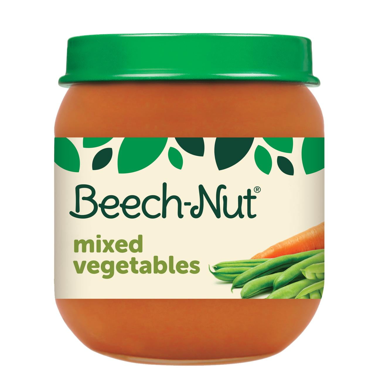 BeechNut Stage 2, Mixed Vegetables Baby Food, 4 oz Jar