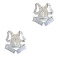 thumbnail image 2 of Minnieouse Corrector de postura profesional buena elasticidad soporte de espalda fuerte resistencia a la tracción enderezador de ajuste plegable Ropa blanca 2piezas Minnieouse CBP442102, 2 of 6