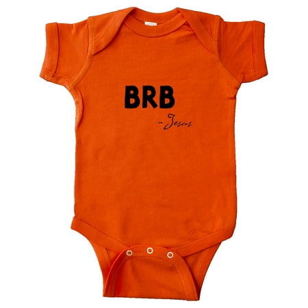 

Inktastic Easter BRB Jesus Gift Baby Boy or Baby Girl Bodysuit