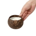 thumbnail image 6 of Coco Casa Handmade Coconut Shell Candle - Coconut Mango - 4" x 4" x 2 3/4" - 10 count box, 6 of 10