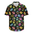 thumbnail image 5 of GERsome Mens Hawaiian Shirts Loose Fit Vacation Shirts Short Sleeve Button Down Easter Shirt for Men S-5XL, 5 of 5