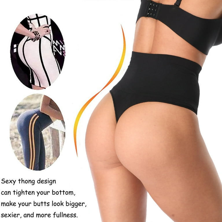 Ilfioreemio Thong Shapewear for Women Tummy Control Thong Girdle Panties  Underwear Body Shaper 