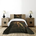 thumbnail image 4 of Ambesonne Fantasy Quilted Bedspread Set 2 Pcs, Beauty with Scepter, Twin Size, Multicolor, 4 of 5