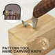 thumbnail image 5 of Juego de cuchillos para carpintería 7 en 1, herramienta de modelado tallado a mano, cuchara para tallar madera, cuchillo para tallar, 5 of 5
