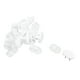 thumbnail image 1 of 20 Piezas de Cubierta de Enchufe de Seguridad de Plástico Blanco de 2 Terminales, 1 of 1