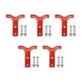 thumbnail image 1 of Ruiboury Plug Compatible Handle Electric Forklift Charging Head Connector Suitable For 120A Red 5pcs, 1 of 6
