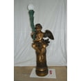 thumbnail image 2 of Pair of Cupid on stand lamp -  Size: 28"L x 24"W x 90"H., 2 of 12