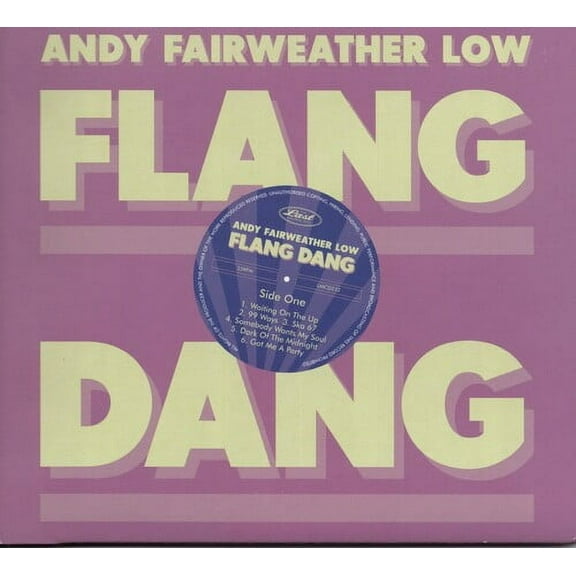 Andy Fairweather Low - Flang Dang - Music & Performance - CD