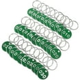 thumbnail image 4 of Masteelf 30pcs Round Number Tags Marking Number Tags Keychain Number Tags for Identification, 4 of 8