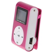 MX-801 Mini USB Metal Clip Micro SD TF Card Slot LCD Screen Music MP3 Player