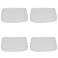 thumbnail image 1 of Almohada Lentamente Rebote Espuma Viscoelástica Estuches Cuello Cervical Salud (Blanco), 1 of 4