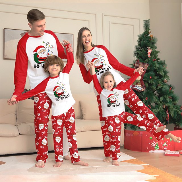 Pijamas navideños 2025, conjunto familiar a juego, novedades para niños y adultos, conjunto de ropa, mamelucos para bebés, ropa de dormir informal, look familiar