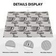 thumbnail image 4 of Microfiber Drying Mat, Cartoon Coffee Grey Graffiti Dish Drying Mat for Kitchen Counter, 18 x 24 inches, 4 of 9
