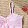thumbnail image 6 of Kogui Tween Bathing Suit Girl's Cute 2 Piece Bikini Set High Waisted Swimsuit Bathing Suit Beachwear Size 11-12 (Pink,11-12 Years), 6 of 7