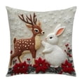 thumbnail image 2 of Christmas Pillowcase (excluding Pillow Core) Adopts Friendly Active Printing And Dyeing Technology The Pattern Color Is Saturated And And The Are V, 2 of 6
