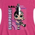 thumbnail image 3 of LOL Surprise! Dolls - Roadie - Biker Chick - Punk Rock - Toddler & Youth Girls Fit & Flare Dress, 3 of 5