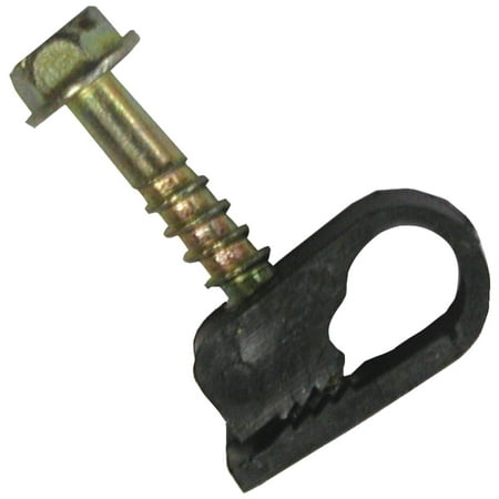 UPC: 0601430002062 | Eagle Aspen 500206 Single Flexible Cable Clips With Screws  100 Pk