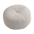 thumbnail image 4 of Cojín de suelo redondo, cojín de meditación, cojín de suelo, cojín de asiento para silla, sofá Gris claro, 4 of 9