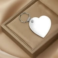 thumbnail image 5 of 35PCS Heart Blank Board Keyring Keychain Printing Keyrings DIY Sublimation Key Chains Accessories(Double Sided), 5 of 8