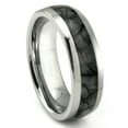 thumbnail image 1 of Titanium Kay Tungsten Carbide Grey Metamorphic Stone Inlay Dome Comfort Fit Mens Wedding Band Ring Sz 12.5, 1 of 4