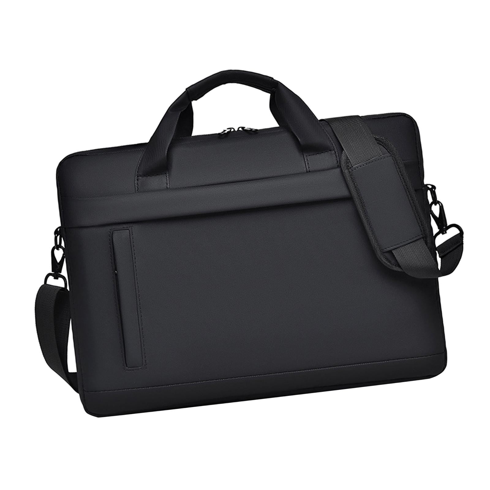 Laptop Briefcase Computer Shoulder Bag Water Resistant Oxford Cloth for Business Travel Office Work for Men Women
