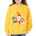 thumbnail image 4 of FDDMis Family Christmas T Shirts Boys Christmas Sweatshirt Boys Long Sleeve Tshirts Orange Tshirt Kids Boy Clothes Size 7 Baby Clothes Boy for Baby, Yellow 3-4 Years, 4 of 6