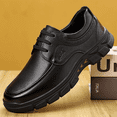 thumbnail image 5 of Men's 2026 new soft lightweight slip round toe shoes trendy shoes versatile business casual Men's shoes, 5 of 5