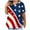 Blue#1, variant on Fartey Women's Plus Size American Flag Shirts Fashion Stars Stripe Graphic Tees 4th of July Patriotic Tshirts Summer Short Sleeve V Neck Holiday T Shirts Blue L